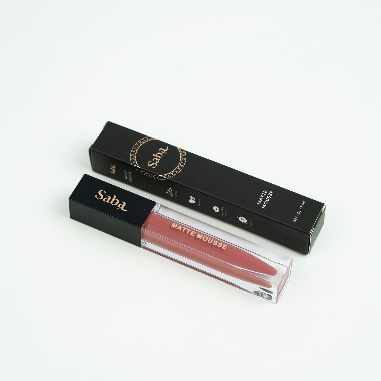 Saba Matte Mousse Liquid Lipstick - 06 - Blush Bloom