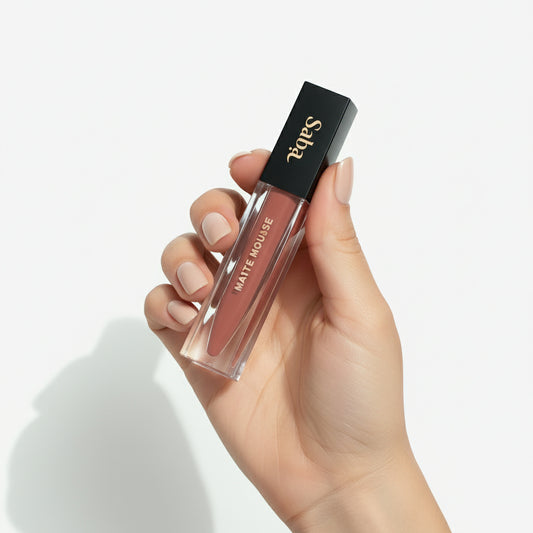 Saba Matte Mousse Liquid Lipstick - 06 - Blush Bloom