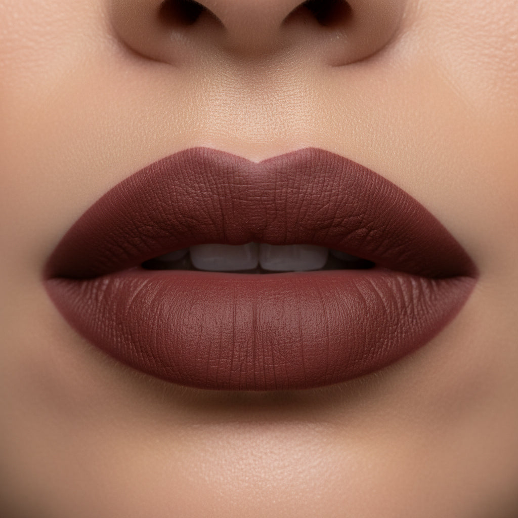 Saba Matte Mousse Liquid Lipstick - 08 - Dark Cherry