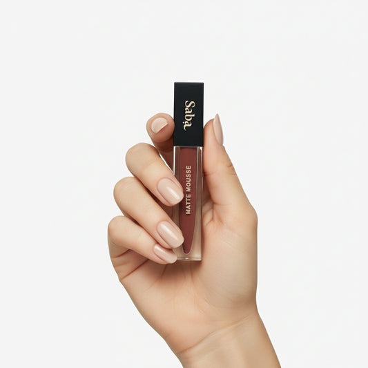 Saba Matte Mousse Liquid Lipstick - 08 - Dark Cherry