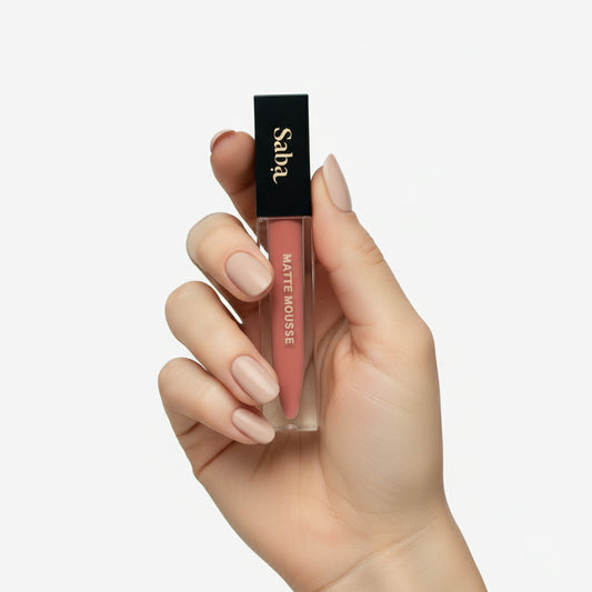 Saba Matte Mousse Liquid Lipstick - 11 - Toffee Nude