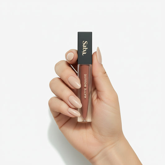 Saba Matte Mousse Liquid Lipstick - 12 - Hot Cocoa