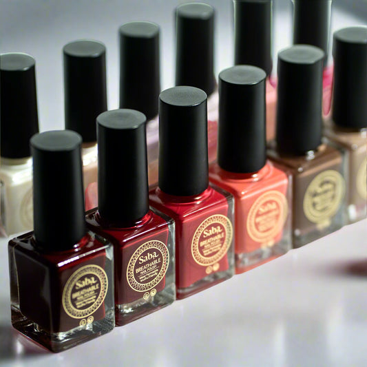 Saba Breathable Halal & Vegan Wudhu Friendly Nail Polish