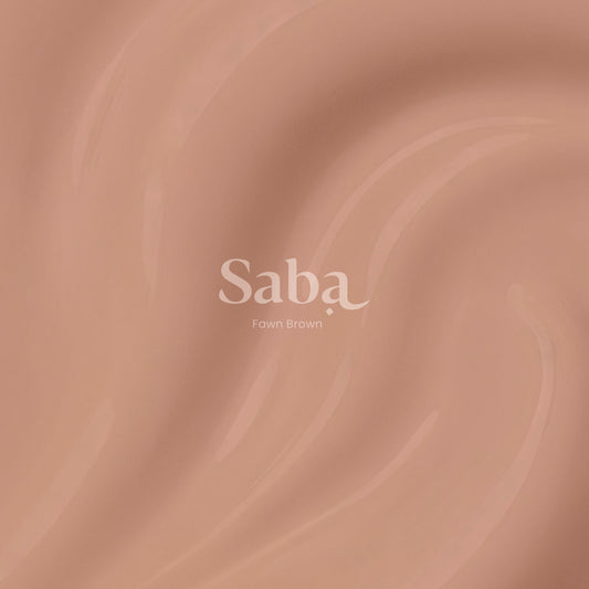 Saba Breathable Nail Polish - Fawn Brown