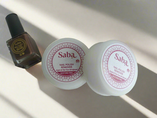 Saba Nail Polish Remover – Gentle, Effective, and Halal-Certified