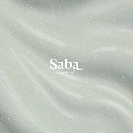 Saba’s breathable Pearl White Nail Polish