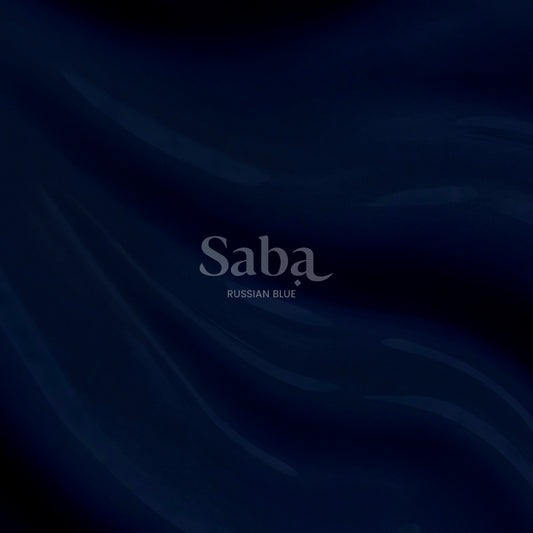 Saba’s breathable Russian Blue Nail Polish