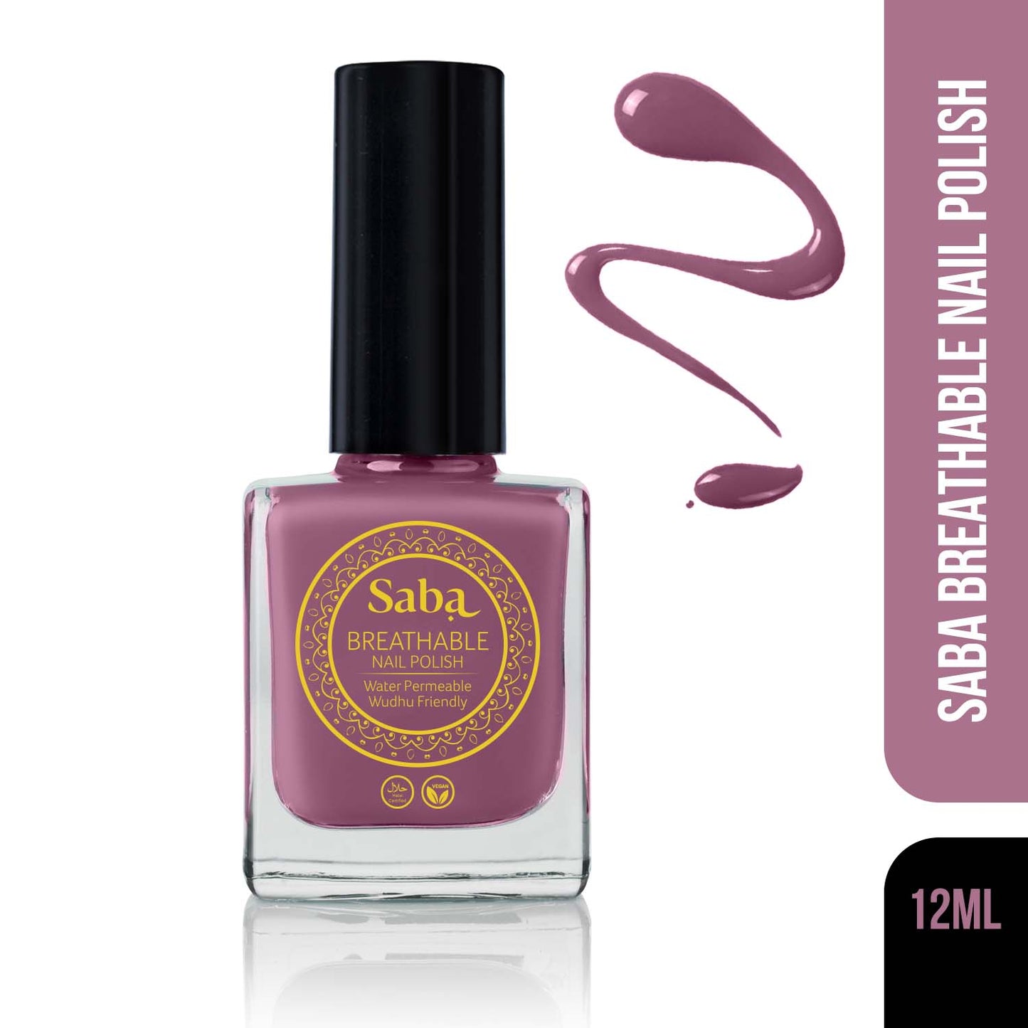 Saba Burnt Rose Breathable Nail Polish