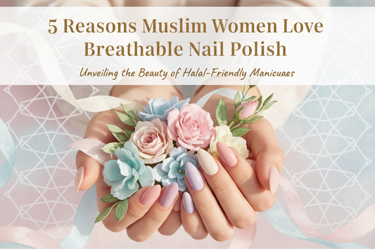 Saba breathable nail polish collection with trendy shades