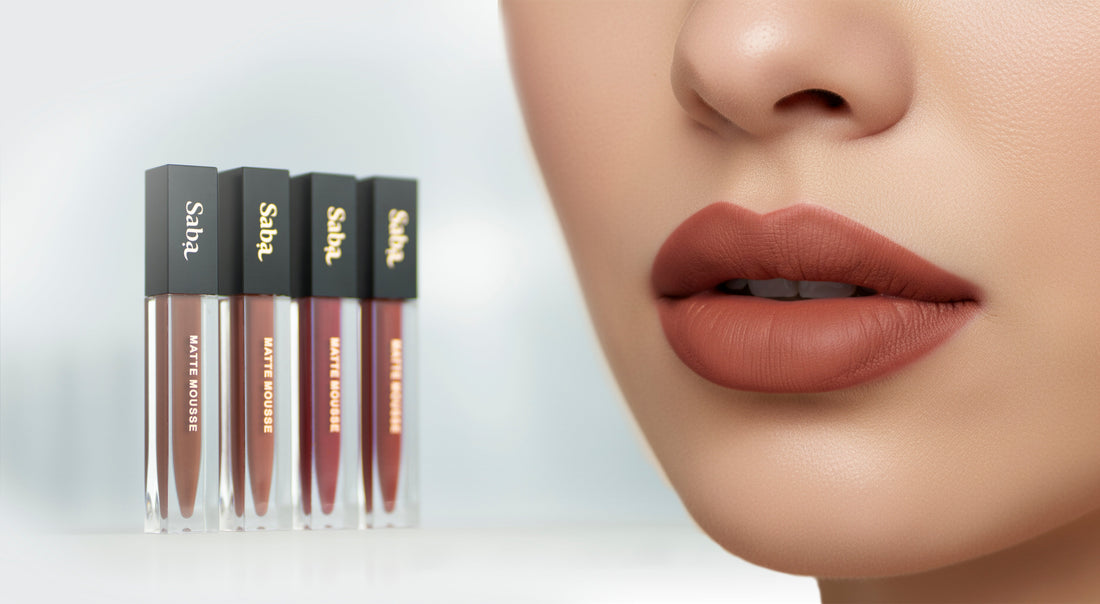 Saba Matte Mousse Liquid Lipstick: Halal, Vegan, and Made for You