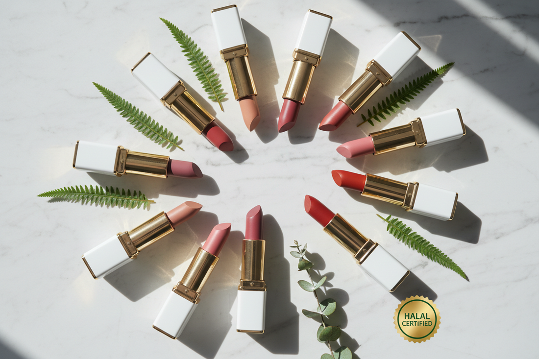Saba halal lipstick collection for Muslim women in Singapore