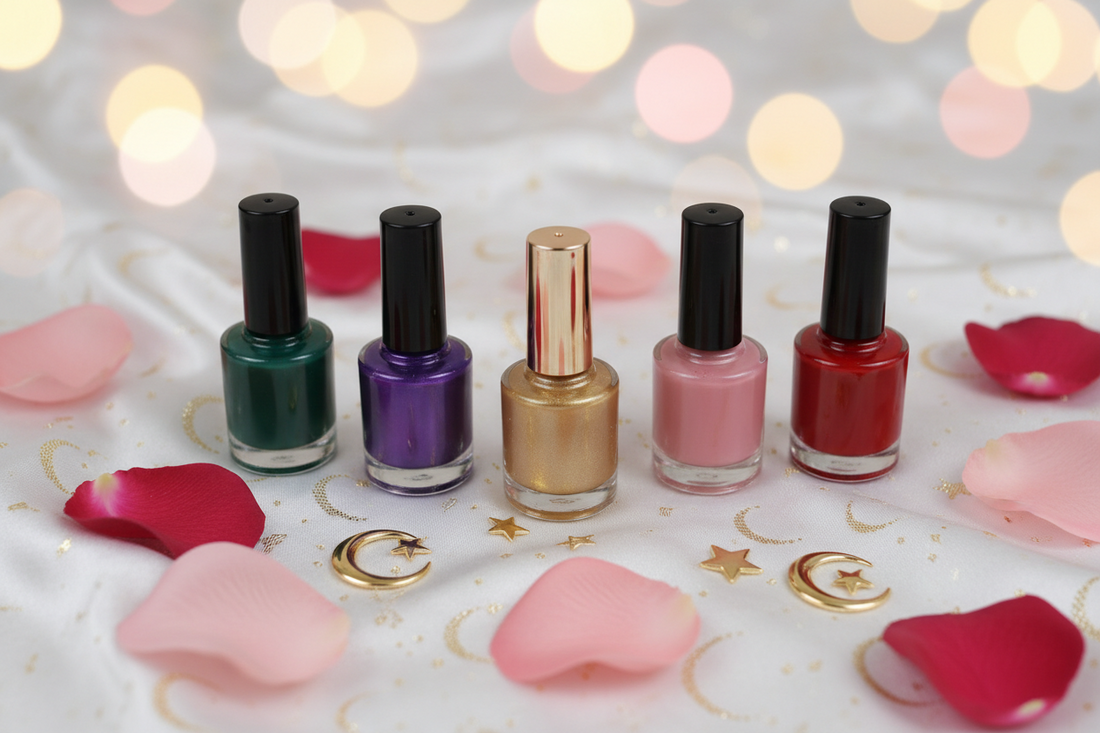 Elegant breathable nail polish shades for Hari Raya celebrations