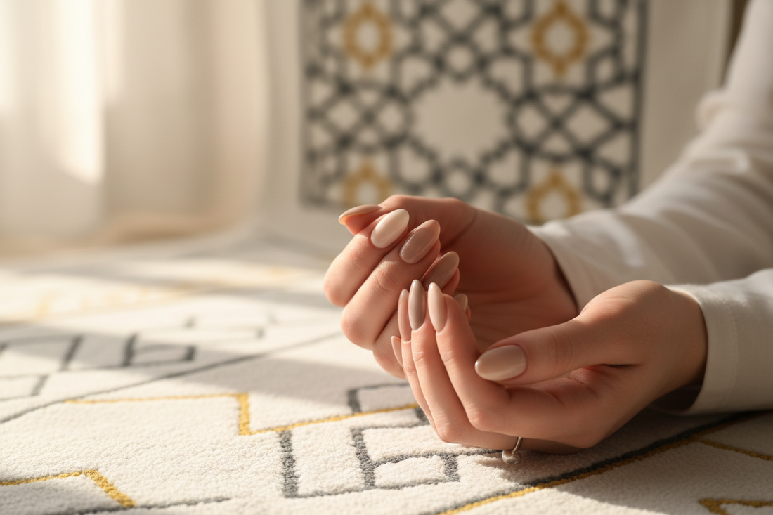 muslim women everyday nail polish saba