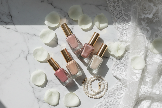 halal breathable nail polish wedding shades for Muslim brides and guests