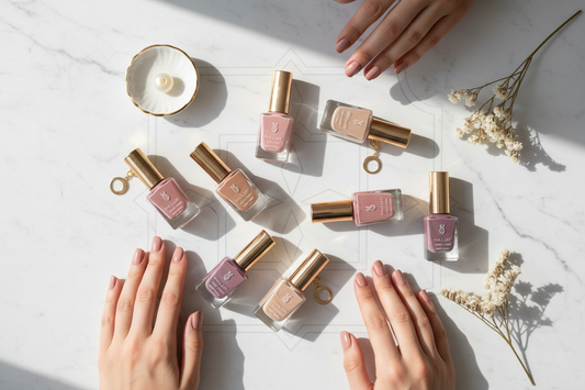 halal nail polish Malaysia breathable wudhu friendly Saba shades