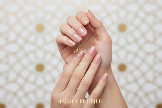 Breathable halal nail polish water permeability test