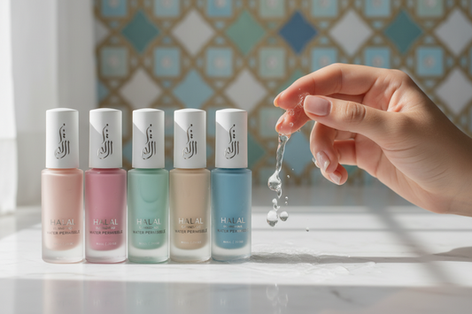 Can you do wudhu with nail polish breathable halal nail polish Singapore Malaysia