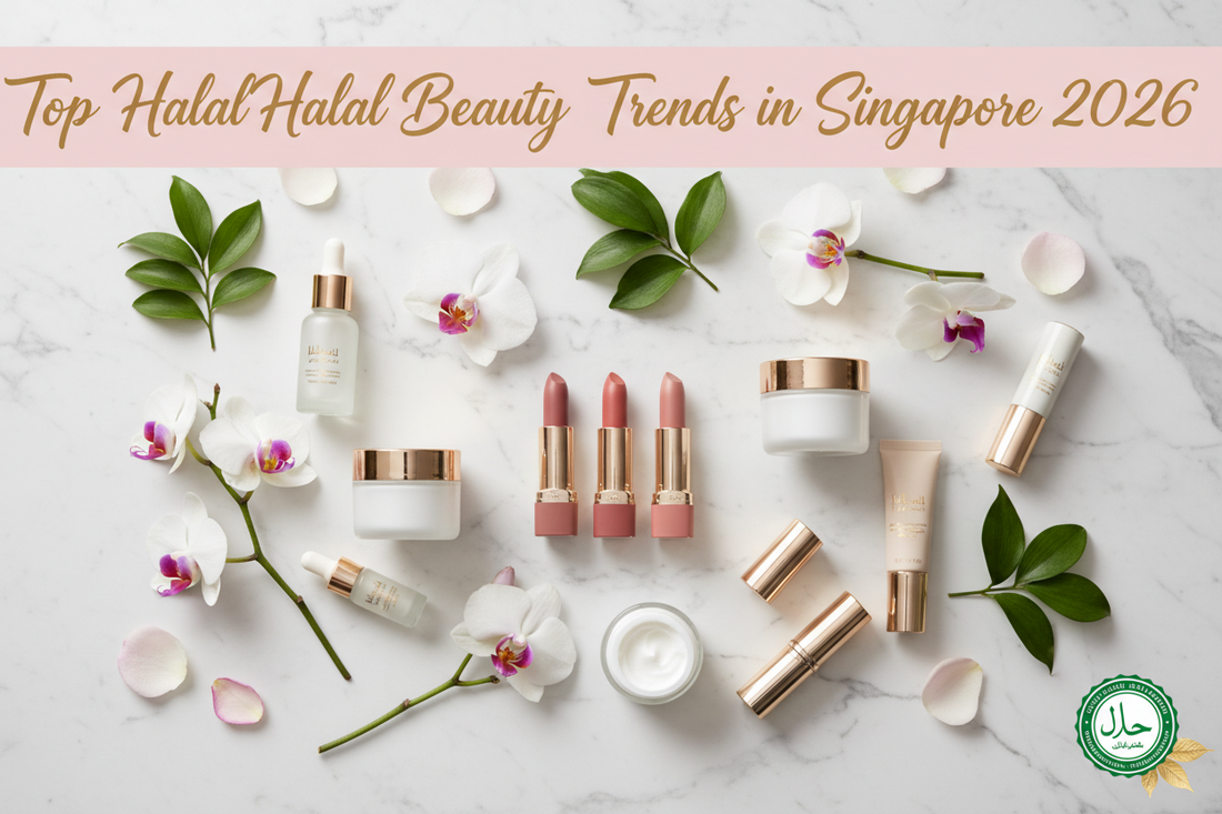 Modern halal beauty products in Singapore