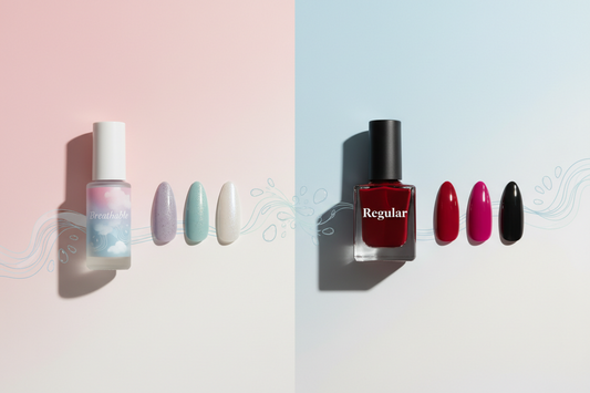 Saba breathable halal nail polish bottles for Muslim women