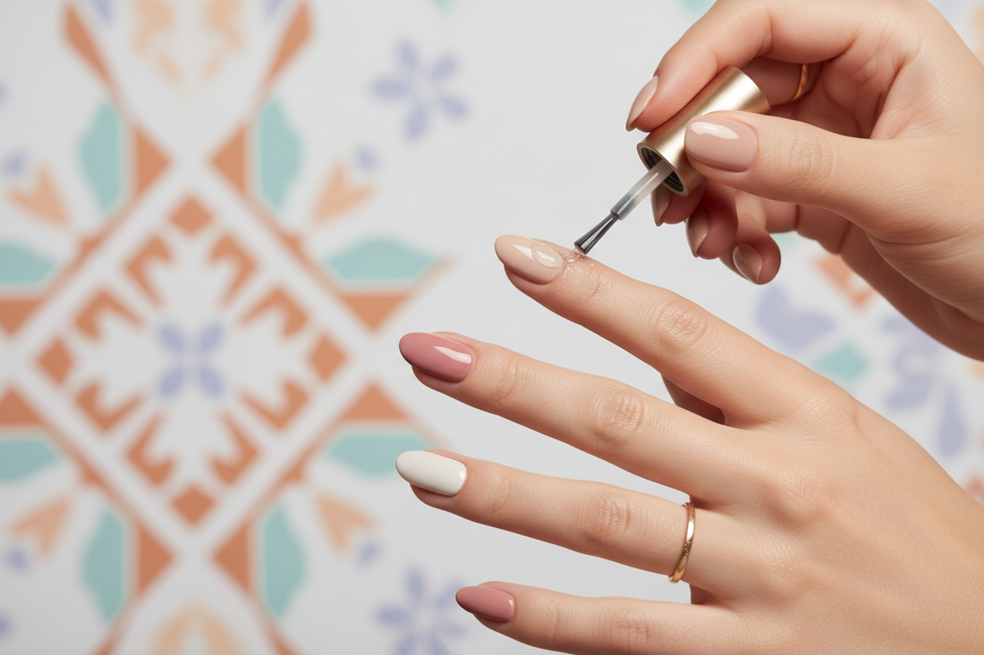 breathable top coat for halal nail polish manicure