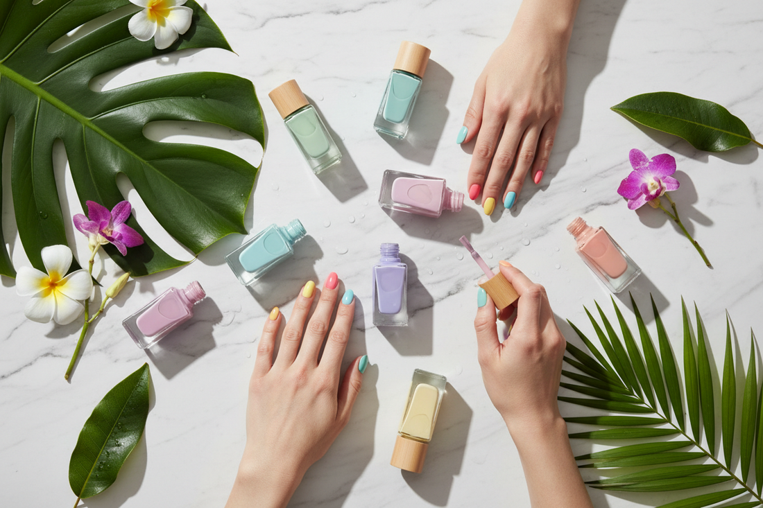 Breathable halal nail polish collection in Singapore