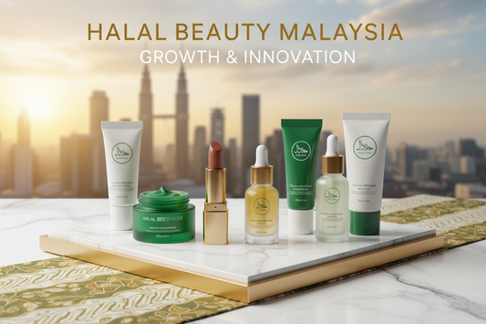 Modern halal beauty products popular in Malaysia