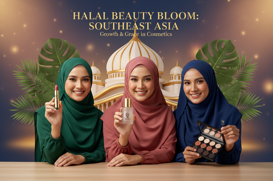 Muslim-friendly cosmetics collection in Southeast Asia