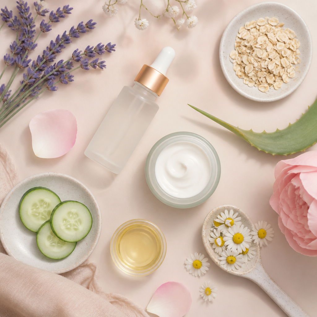 Natural Ingredients That Calm Sensitive Skin