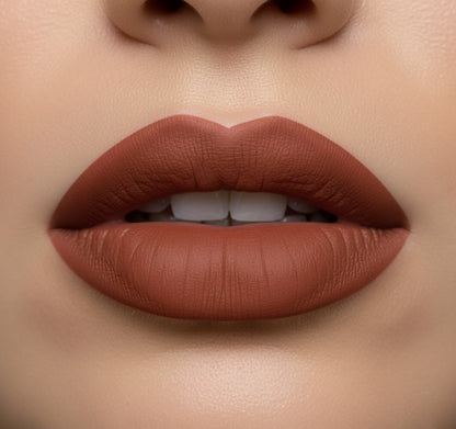Saba Matte Mousse Liquid Lipstick - 02 - Cream Peach