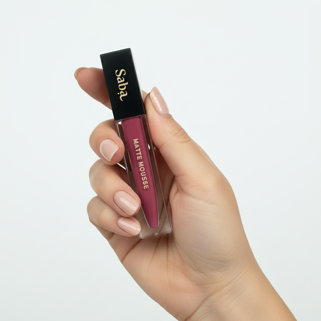 Saba Matte Mousse Liquid Lipstick - 05 - Desert Rose