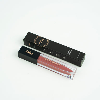 Saba Matte Mousse Liquid Lipstick - 06 - Blush Bloom