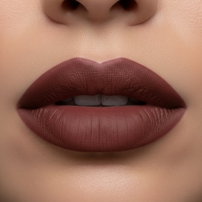Saba Matte Mousse Liquid Lipstick - 08 - Dark Cherry