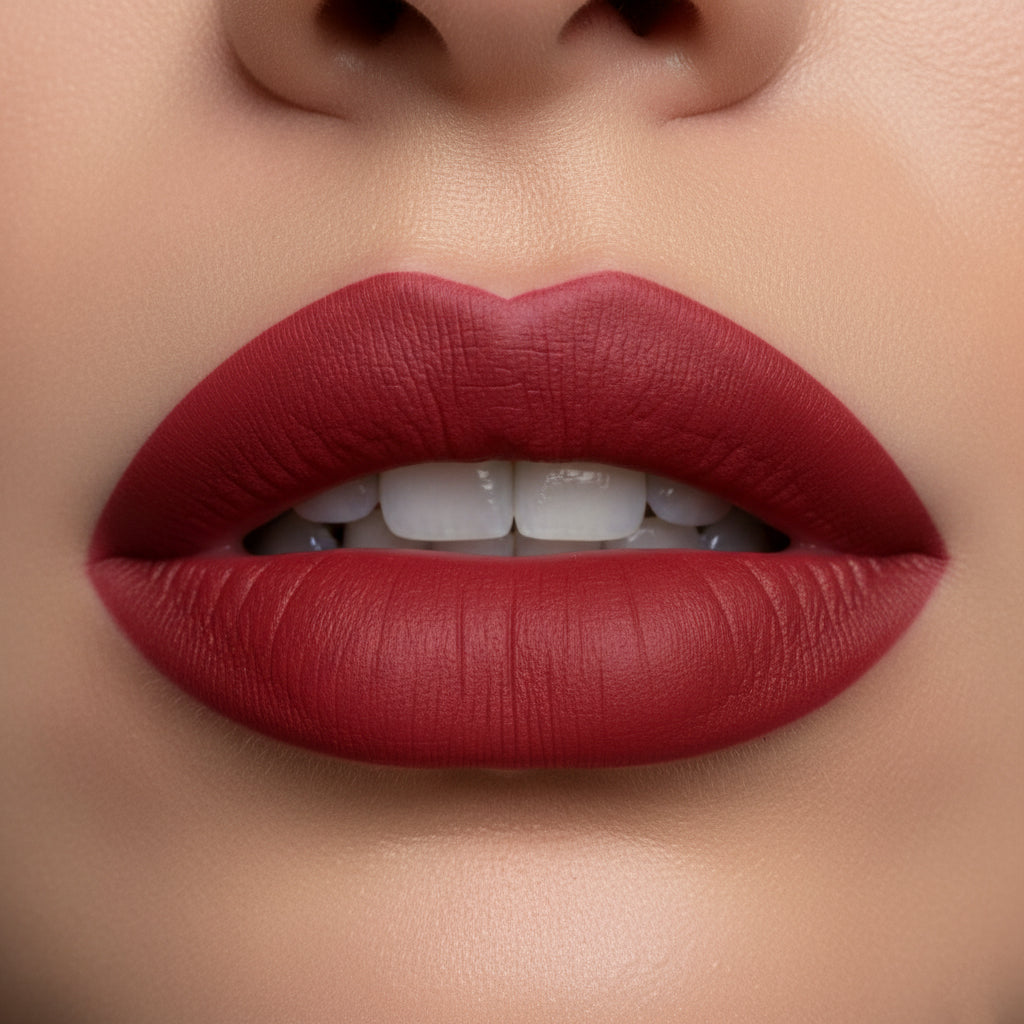 Saba Matte Mousse Liquid Lipstick - 10 - Ruby Red