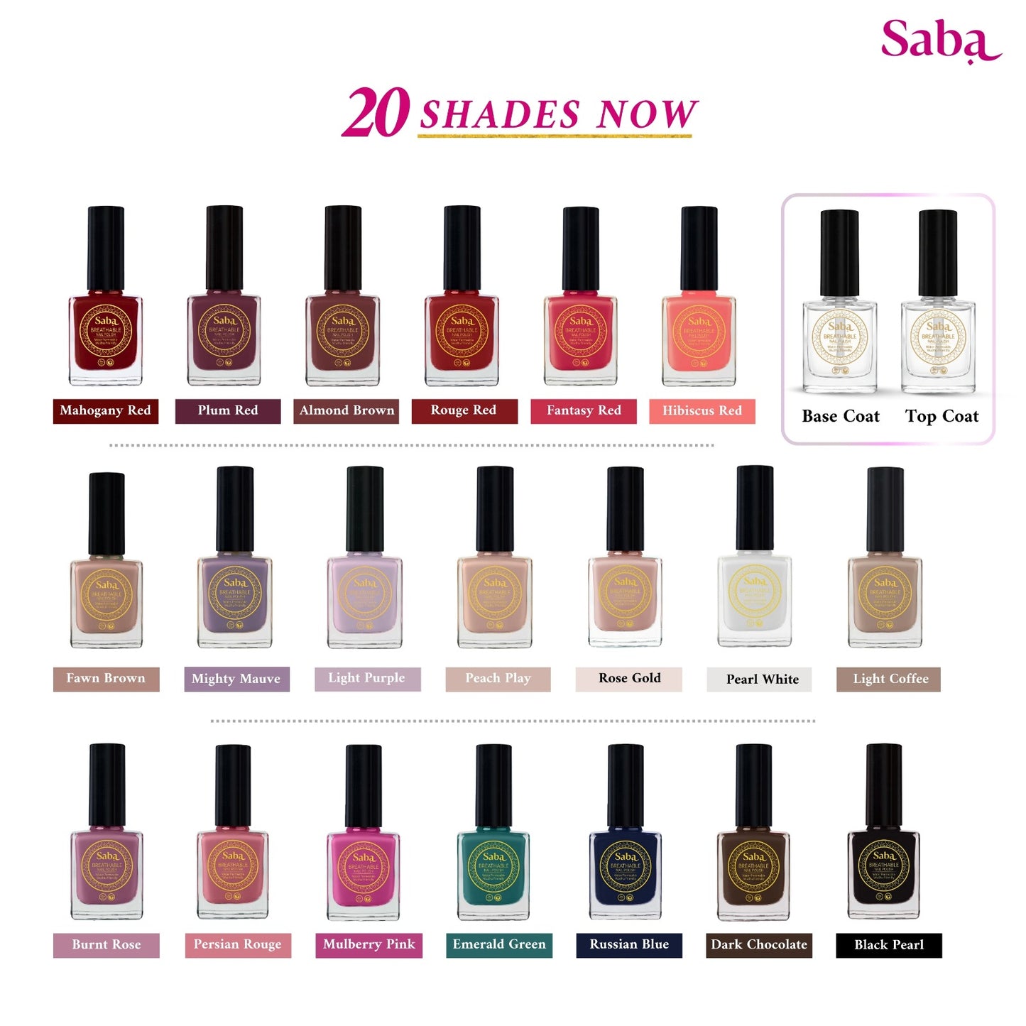 wudhu friendly nail polish shades