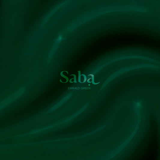 Saba Emerald Green is a bold, breathable nail polish with a jewel-toned finish. Toxin-free, vegan, and designed to turn heads with rich, vibrant color
