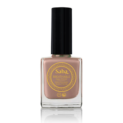 Saba Breathable Nail Polish - Fawn Brown