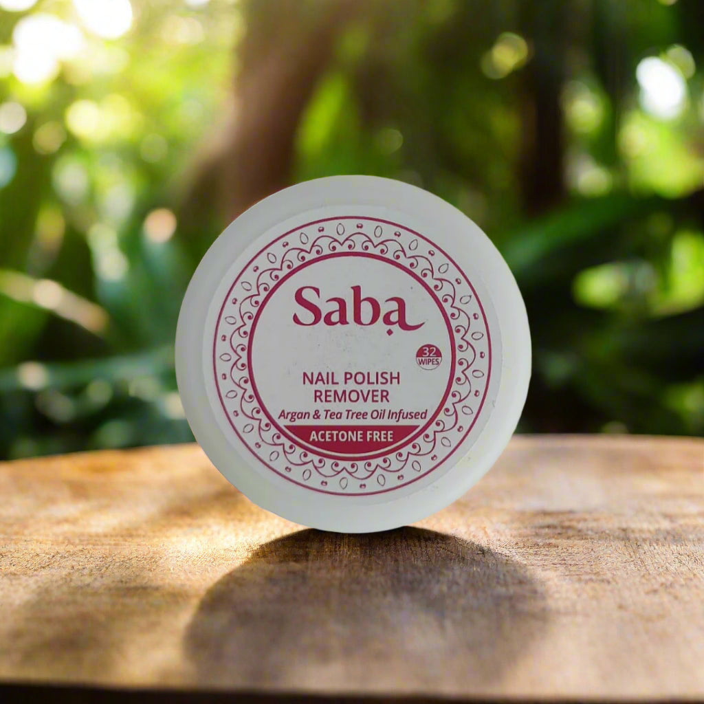 Saba Nail Polish Remover – Gentle, Effective, and Halal-Certified