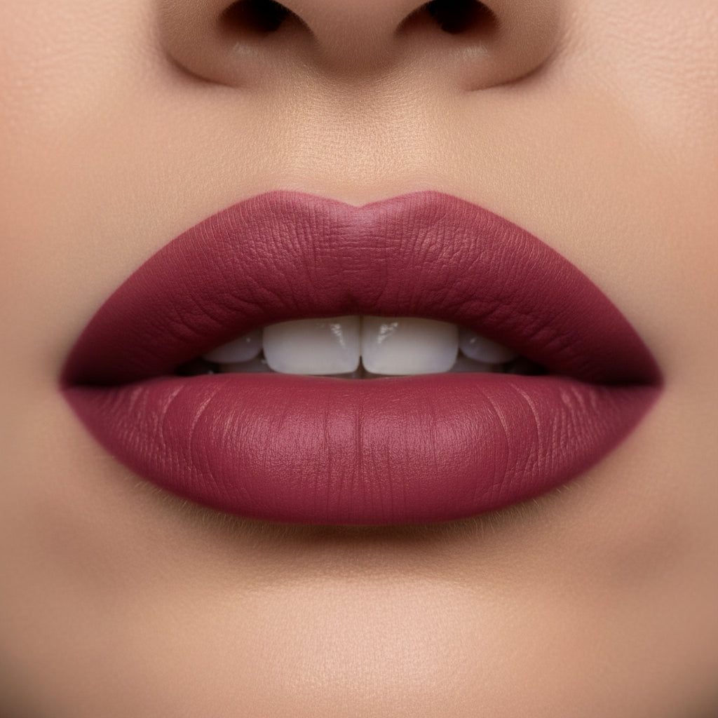 Saba Matte Mousse Liquid Lipstick - 07 - Grape Wine