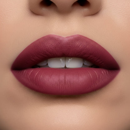 Saba Matte Mousse Liquid Lipstick - 07 - Grape Wine