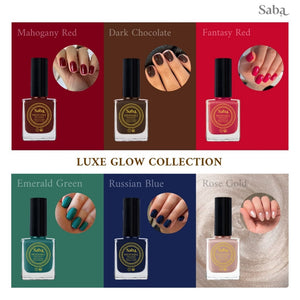 Saba Nail Polish Gift Box – Exclusive 6-Piece Breathable Nail Polish Set