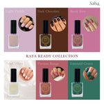 Saba Nail Polish Gift Box – Exclusive 6-Piece Breathable Nail Polish Set