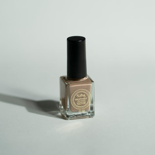 Saba Breathable Nail Polish - Light Coffee