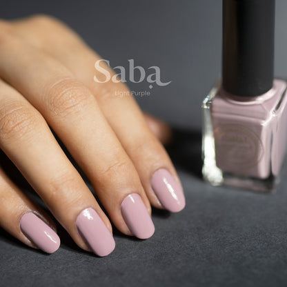 Saba Breathable Nail Polish - Light Purple