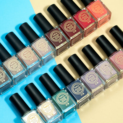 Saba Breathable Wudhu friendly and water permeable nail polishes