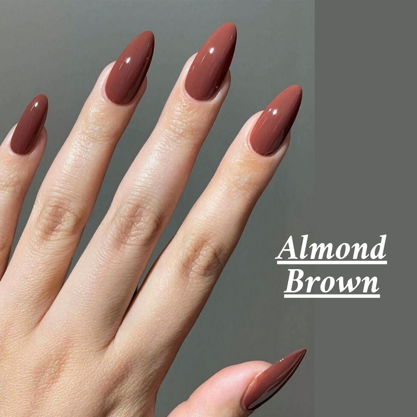 Halal Breathable Nail Polish – Almond Brown | Wudhu Friendly | Saba