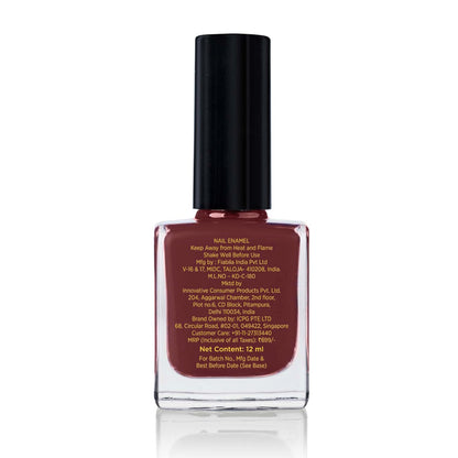 Halal Breathable Nail Polish – Almond Brown | Wudhu Friendly | Saba