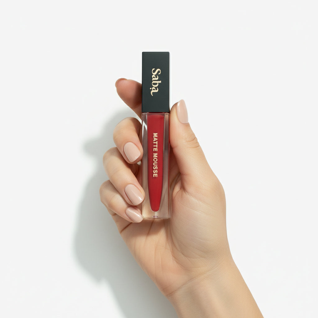Saba Matte Mousse Liquid Lipstick - 09 - Cherry Dream
