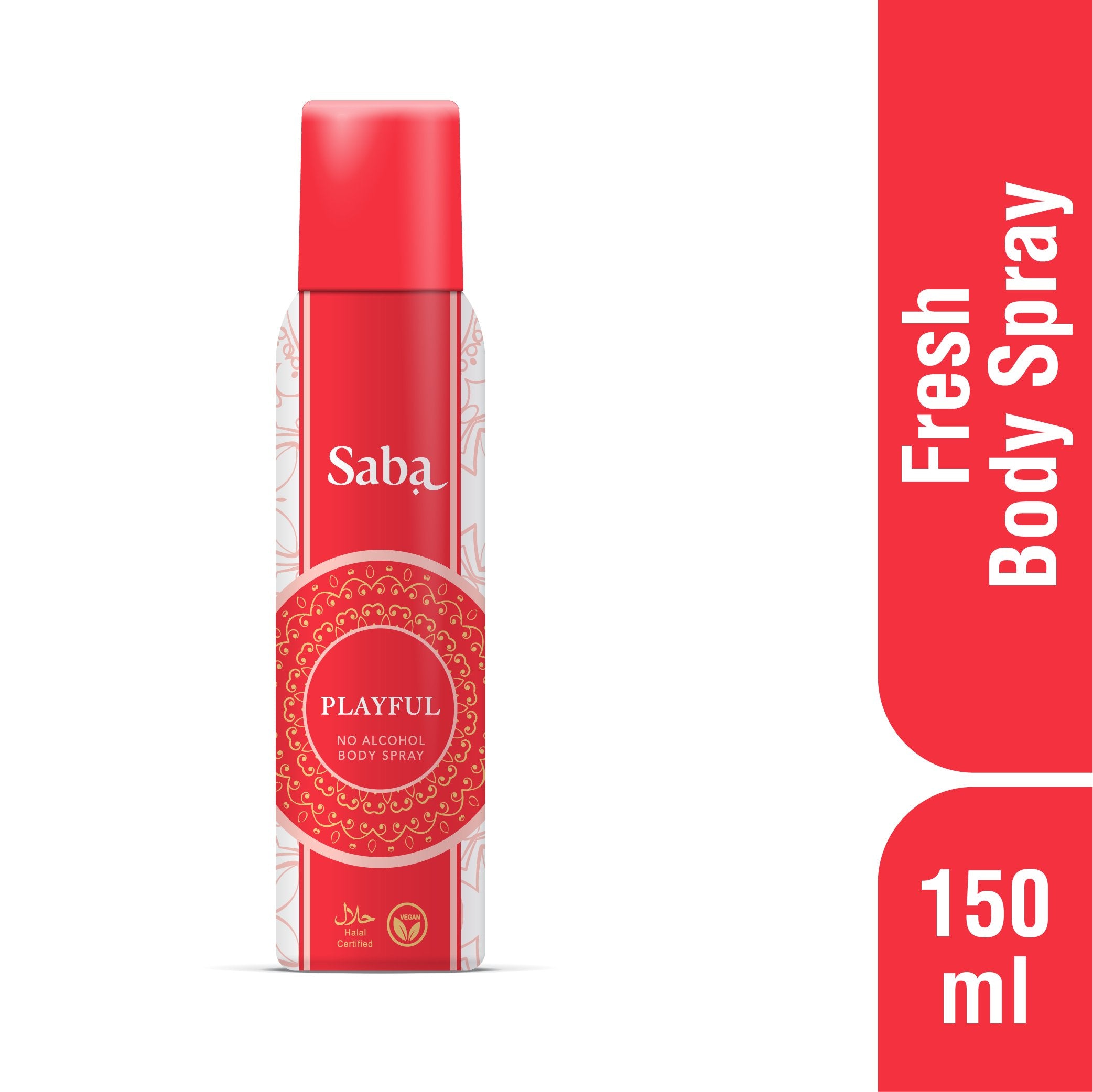 Saba Playful Halal & Vegan Perfumed Body Spray Deodorant