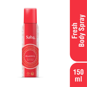 Saba Playful Halal & Vegan Perfumed Body Spray Deodorant