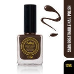 Saba Breathable Nail Polish - Dark Chocolate